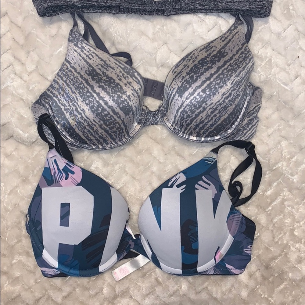 pink bras